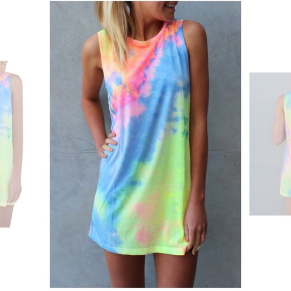 Tie dye dress